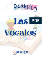 Cuadernillo Las Vocales Preescolar