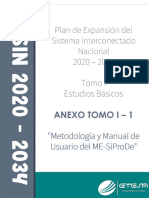 Tomo I Anexo 1 Metodologa y Manual de Usuario Del Modelo