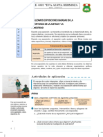 Semana 3 Sesión 04 3° Año Realizamos Exposiciones Basadas en La Importancia de La Justicia y La Honestidad Ficha de Trabajo