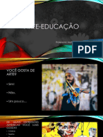 Aula Arte Apresentação e Revisão