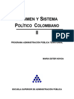 Regimen y Sistema Politico Colombiano II