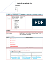 ESQUEMA DE SESION DE APRENDIZAJE proCyT