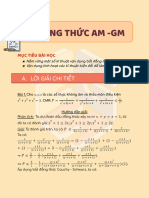 LỜI GIẢI BẤT ĐẲNG THỨC AM - GM