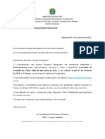 Ofício 2:2022 - Cai:dde:dg:ib:reitoria:ifpb