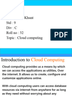 Cloud Computing