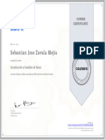 Sebastian Jose Zavala Mejia: Introducción Al Análisis de Datos