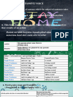 Materi Passive Voice - Kls 9 - 12 Januari 2021