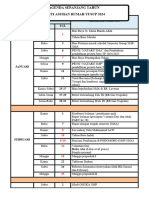 Agenda Sepanjang Tahun 2024 New
