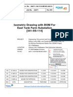 26071-100-V1A-MCAG-00315 - Isometric Drawing With BOM For Common Facilities SS-3 341-SS-114 - 002