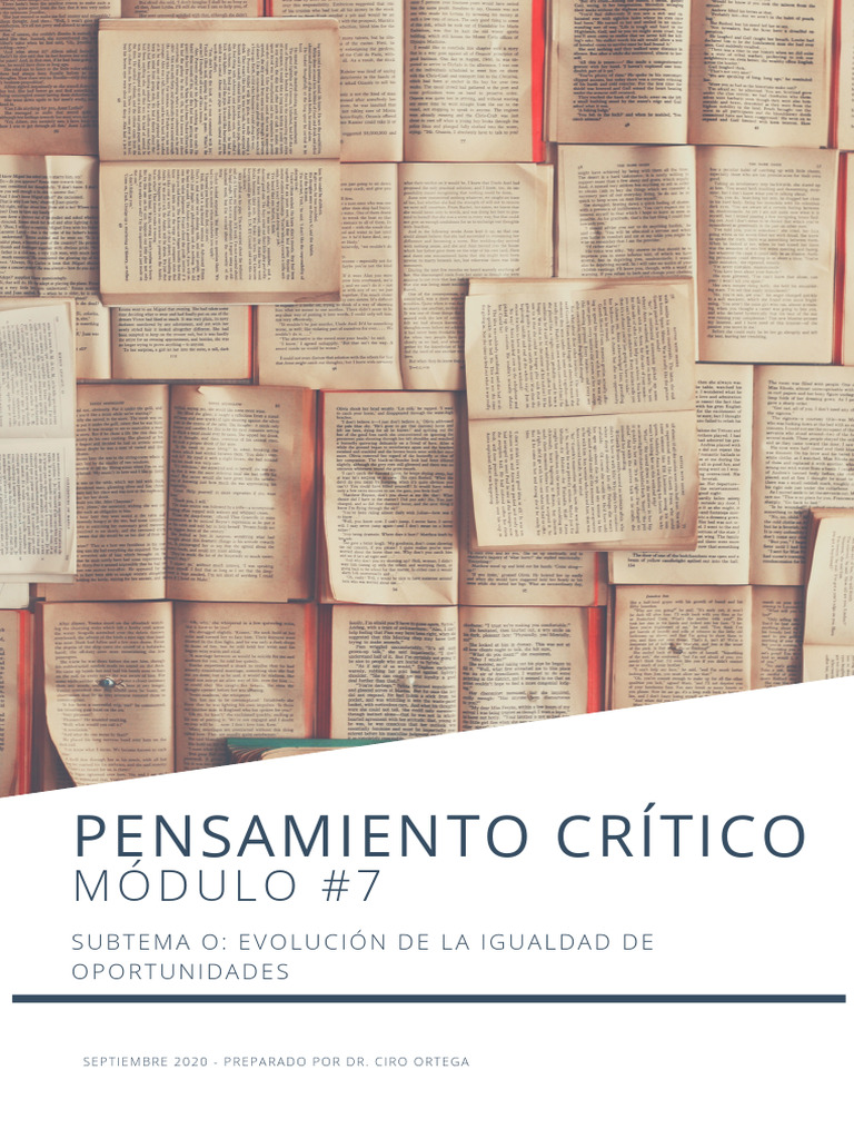 Subtema o - Evolución de La Igualdad de Oportunidades | PDF | Familia ...