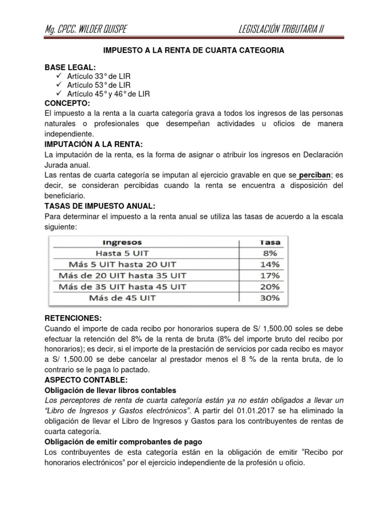 APLICACION 4ta CATEG | PDF