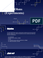 Ley de Ohms (Experiment)