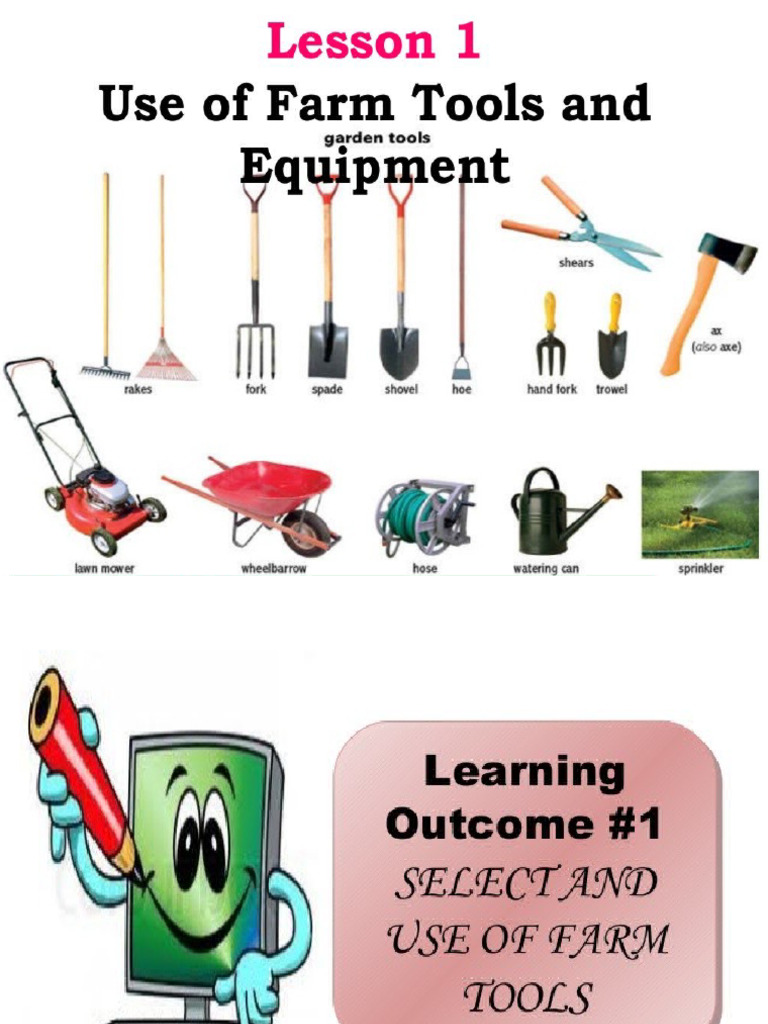 Farm Tools and Equipment Presentation | PDF