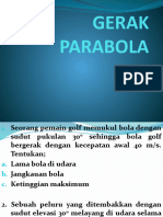 Gerak Parabola