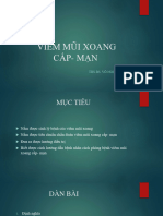 4. Viêm mũi xoang cấp, mạn (Slide thầy gửi)