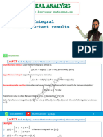 Real Analysis Lec#33