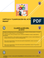 Capítulo 4 - Clasificacion Del Activo y Del Pasivo