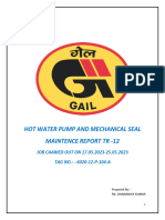 Hot Water Pump and Mehanical Seal