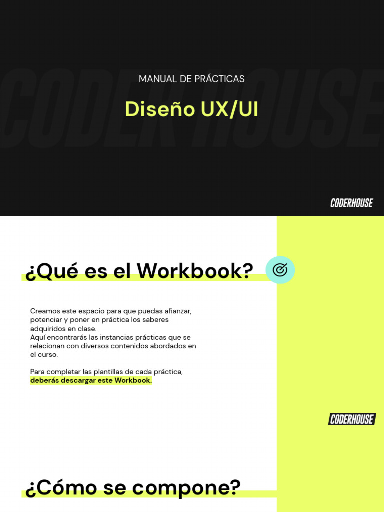 Workbook de Diseño UX/UI | PDF