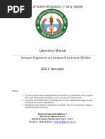 Lab Manual Computer Organization and Hardware Maintenance