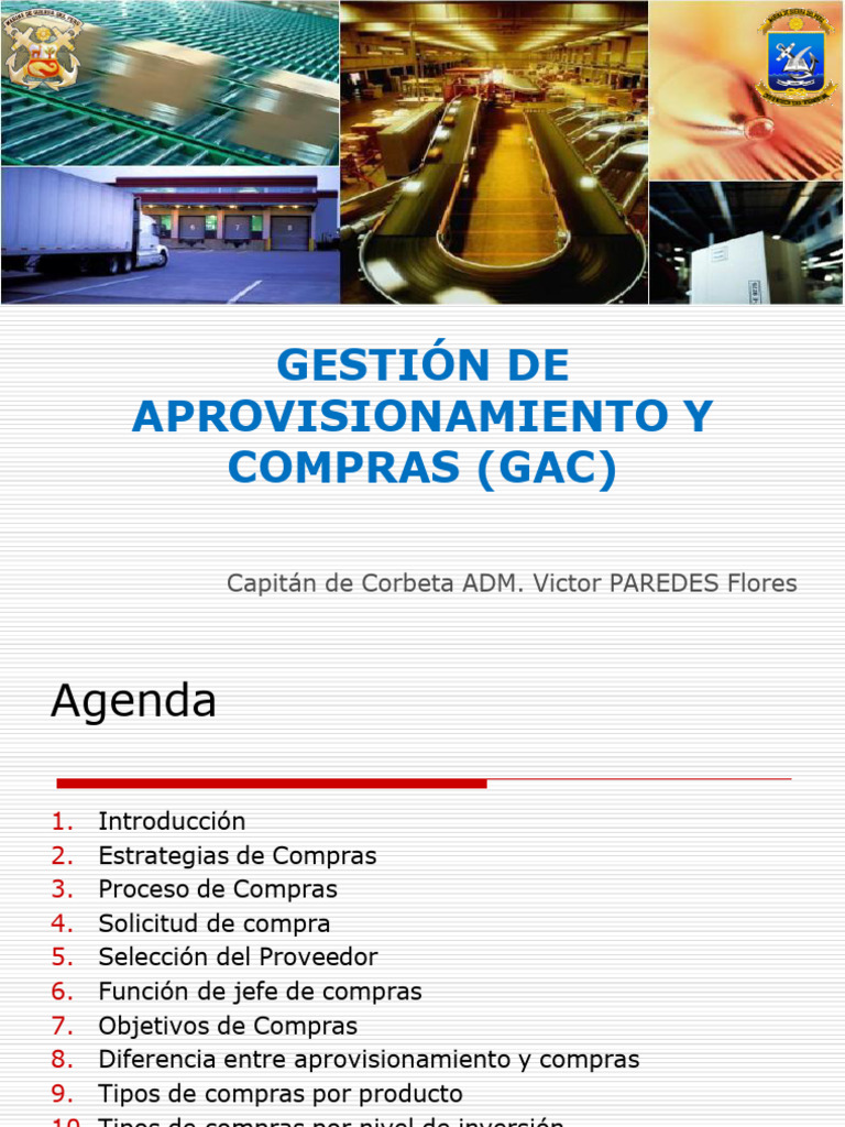 06 Gestión Aprovisionamiento y Compras | PDF | Presupuesto | Obtención
