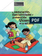 Libro Coeducacion Masculinidades y Prevencion de La Violencia en La Escuela