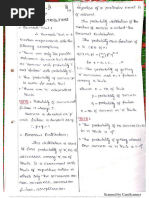 JNTUA Probability and Statistics Notes