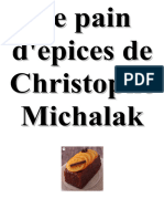 Le Pain D'épices de Christophe Michalak
