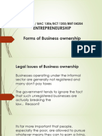 Session 2 - Forms of Business Ownership