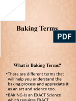 Baking Terms