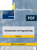 1 Intro To Programming