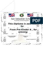 Diploma Semana Inglesa