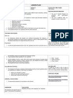 Lesson Plan WH Questions 3 PDF Free