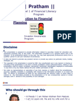 Level 1 - Pratham - Introduction To Financial Planning - 0