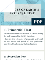 Sources of Earth's Internal Heat