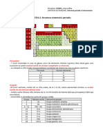 U4.L2. Structura Sistemului Periodic