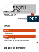 Cardiac Output Monitoring - Handout