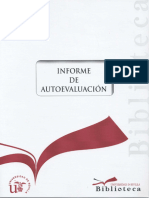 Auto Informe de Evaluación de Biblioteca