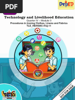 TLE9 Q4 Mod3 Proceduresinironinglinensandfabrics 1