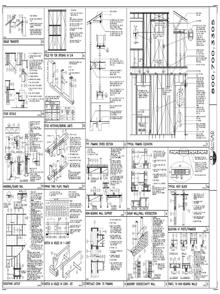 Construction Framing Guide | PDF | Truss | Architectural Elements