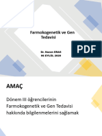 Tgen-1-Farmakogenetik Ve Gen Tedavisi 2020