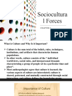 Module 3 - Sociocultural Forces