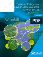 Tinjauan Kebijakan Pembiayaan Dan Investasi Energi Bersih Di Indonesia