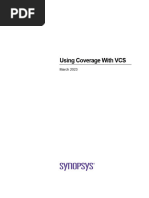 Whitepaper Using Coverage With Vcs On Solvnet