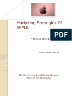 Marketing Strategies of Apple.: "Think Different"