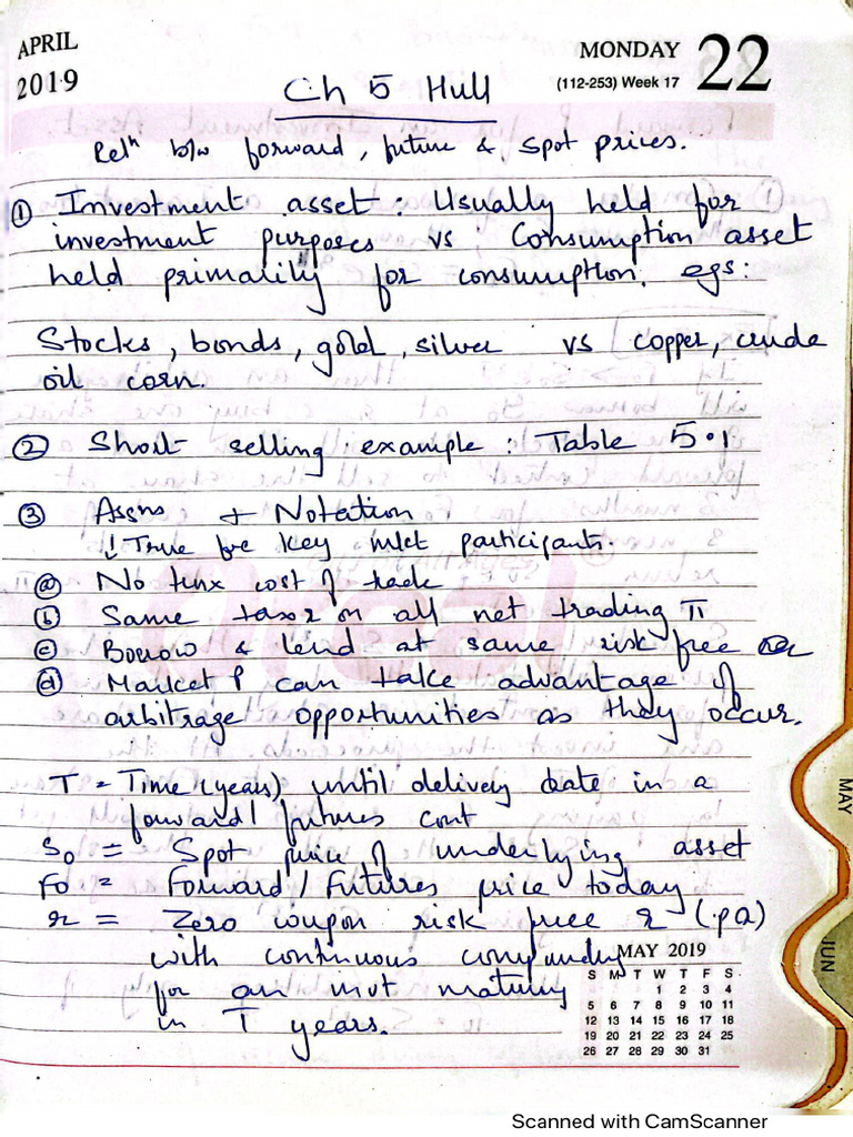 FE Notes Hull and Basu Own | PDF
