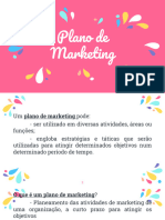 Plano de Marketing