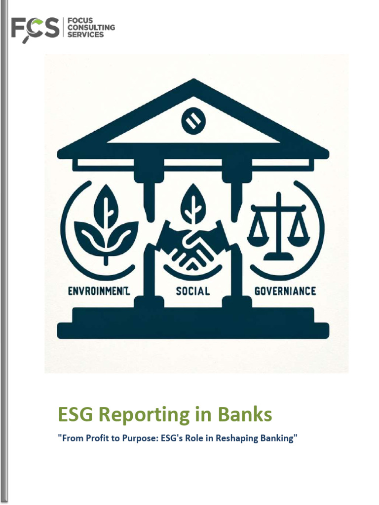 Esg Reporting in Banks 1706981673 | PDF | Financial Inclusion | Economies