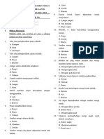 Format Naskah Soal Ujian Kelas 2 Ipa Semester Ganjil Tp. 2023-2024