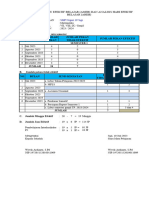 Analisis Minggu Efektif Belajar Dan Analisis Hari Efektif Belajar